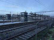 L’estació de trens de Maçanet-Massanes queda buida per l’aturada de Rodalies
