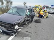 Una col·lisió frontal a la C-31 deixa dos menors ferits a l’Alt Empordà