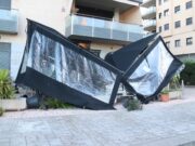 Blanes registra ràfegues de vent de 90 km/h durant la matinada i les ventades deixen una desena d’incidències