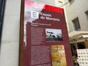 Figueres presenta un nou panell commemoratiu sobre la retirada i l’exili