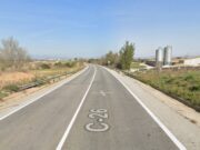 Dos ferits en un impacte brutal amb un camió a Borrassà