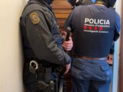 Cop policial contundent a Figueres amb nou detinguts
