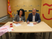 L’Ajuntament de Girona i Plataforma per la Llengua signen un conveni per fomentar l’ús del català als comerços