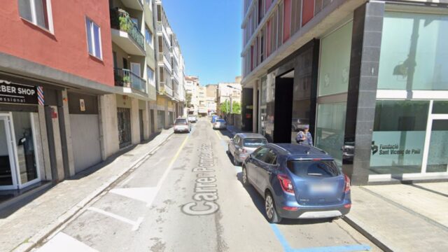 Imatge del carrer de Pompeu Fabra (Figueres)